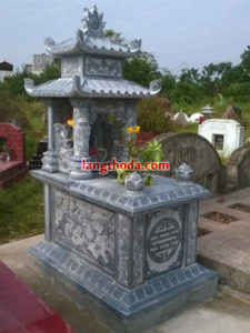 Mộ đá hai mái LT 07